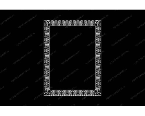 Гравировка рамка 120