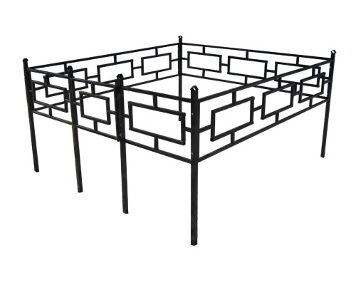 Сварная ограда "Квадрат"